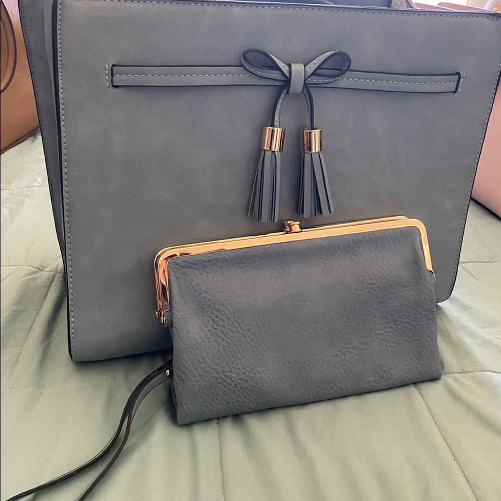 Purse baby blue